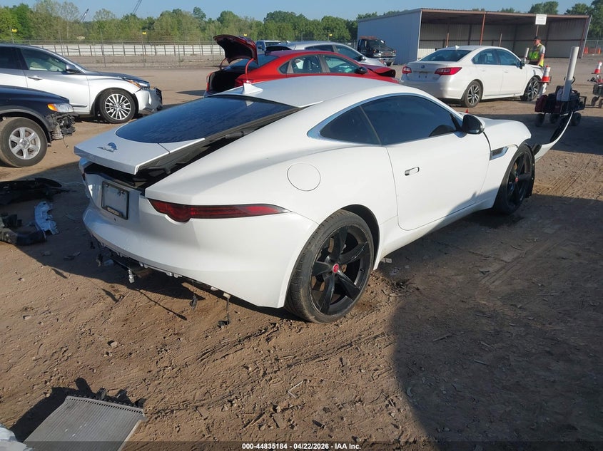 Vin: sajdd1gx3jck54589, lot: 45332481, jaguar f-type 296hp 20184