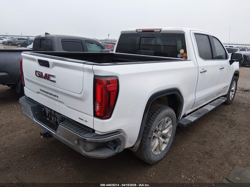2019 Gmc SIERRA 5.3 1500 Slt white Lot 111044835214 Vin 1GTP8DED1KZ201737