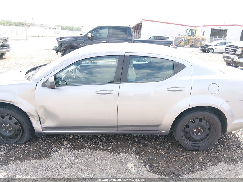 2013 Dodge Avenger Se V6 VIN: 1C3CDZAG5DN766708 Lot: 44835216