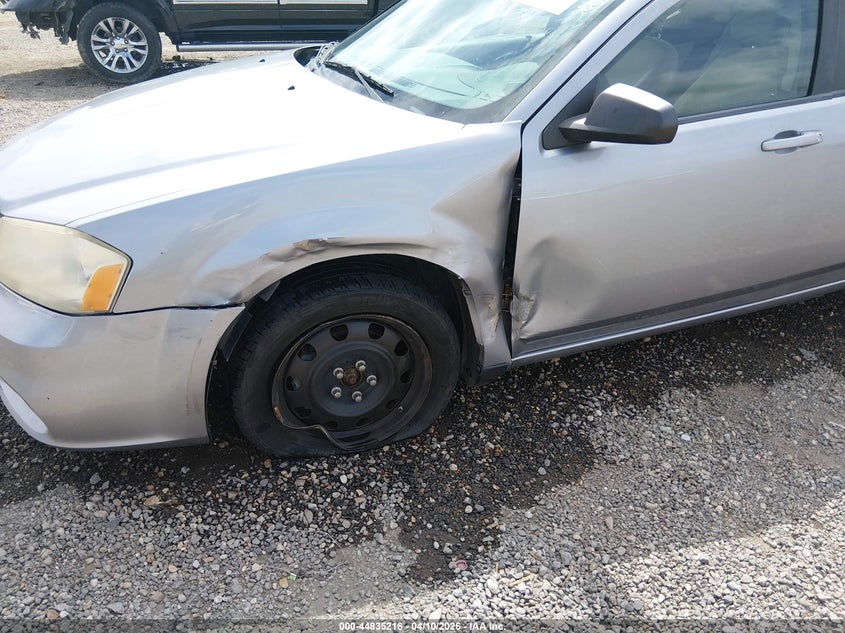 2013 Dodge Avenger Se V6 VIN: 1C3CDZAG5DN766708 Lot: 44835216