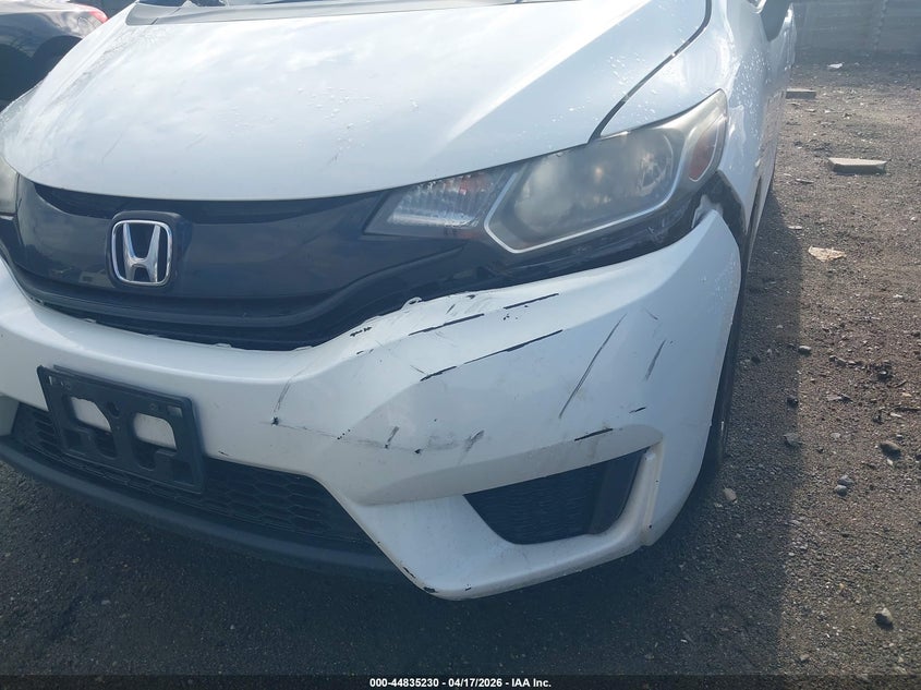 2016 Honda Fit Lx VIN: JHMGK5H59GS006981 Lot: 44835230