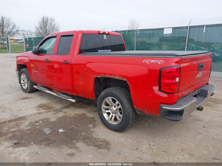 2014 Chevrolet Silverado 5.3 1500 1Lt red Lot 111044835237 Vin 1GCVKREC8EZ140114