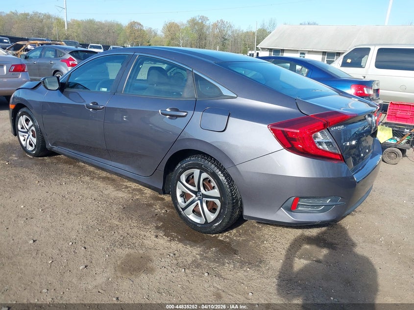 2018 Honda Civic 2.0 Lx green Lot 111044835252 Vin 19XFC2F59JE000362