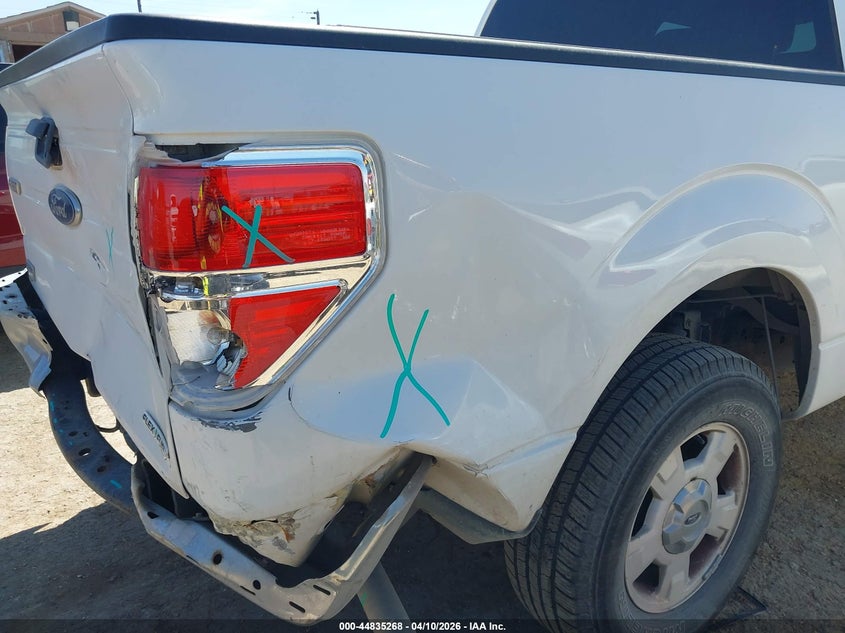 2014 Ford F-150 3.7 Xlt white Lot 111044835268 Vin 1FTEW1CM8EFA69497
