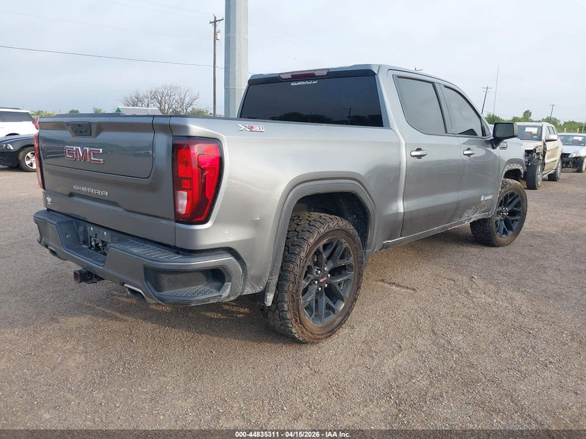 2021 Gmc SIERRA 5.3 1500 4Wd Short Box Elevation grey Lot 111044835311 Vin 3GTU9CED8MG316445