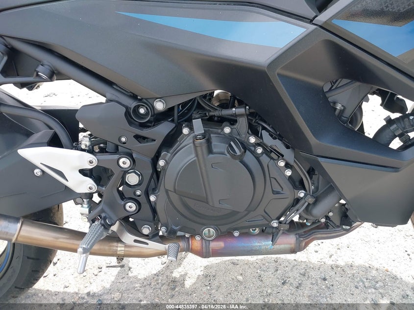 2025 Kawasaki Ex500 VIN: ML5EXGG13SDA60744 Lot: 44835397