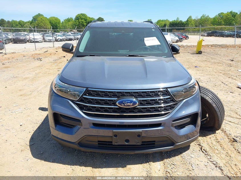 2021 Ford Explorer 2.3 Xlt blue Lot 111044835432 Vin 1FMSK8DH7MGB57308