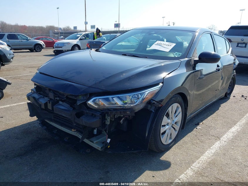 2021 Nissan Sentra S Xtronic Cvt 3N1AB8BV2MY267743 photo 1