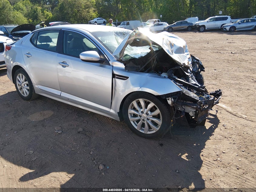 2015 Kia Optima 2.4 Ex silver Lot 111044835505 Vin 5XXGN4A78FG433835