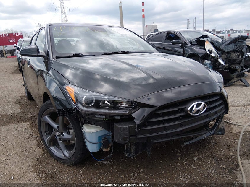 2019 Hyundai Veloster 2.0 VIN: KMHTG6AF3KU015601 Lot: 44835532