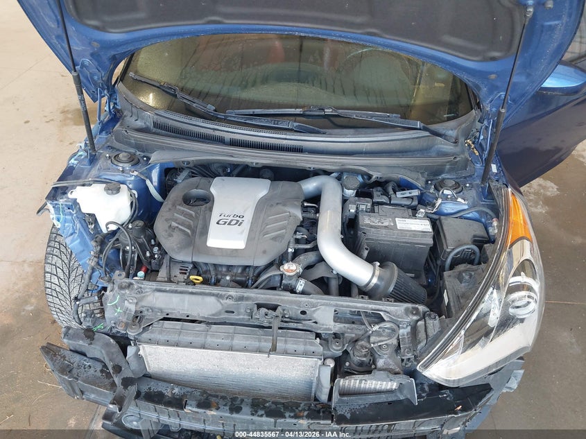 2017 Hyundai Veloster Turbo R-Spec VIN: KMHTC6AE5HU318536 Lot: 44835567