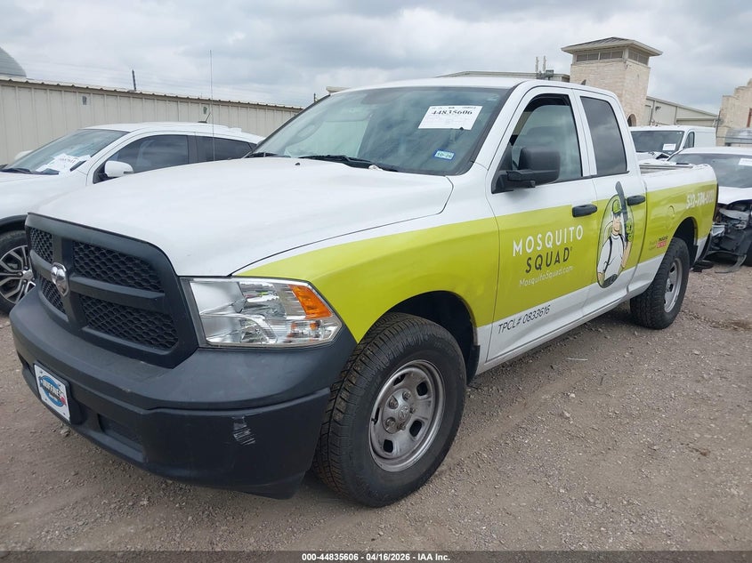 2021 Ram 1500 Classic White Lot 111044835606 Vin 1C6RR6FGXMS527002