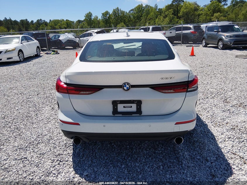 2021 BMW 228I Gran Coupe Sdrive VIN: WBA53AK06M7J12196 Lot: 44835622