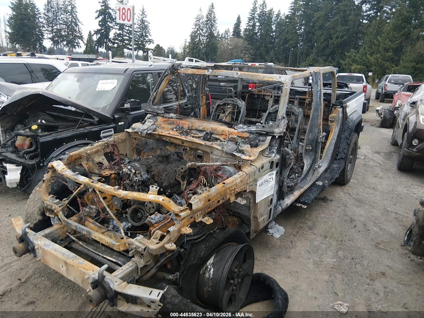 2022 Jeep Gladiator Sport 4X4 VIN: 1C6HJTAG5NL113467 Lot: 44835623