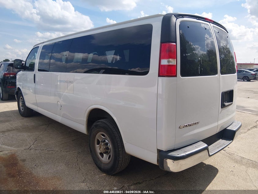 2020 Chevrolet Express Passenger Rwd 3500 Extended Wheelbase Lt