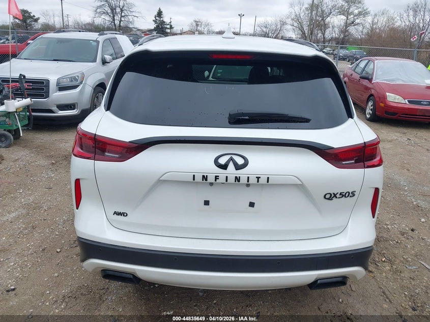2025 Infiniti Qx50 Sport VIN: 3PCAJ5FB3SF105238 Lot: 44835649