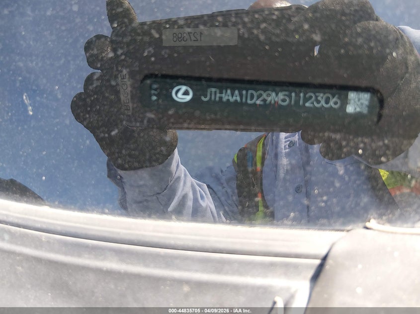 2021 Lexus Is 300 VIN: JTHAA1D29M5112306 Lot: 44835705