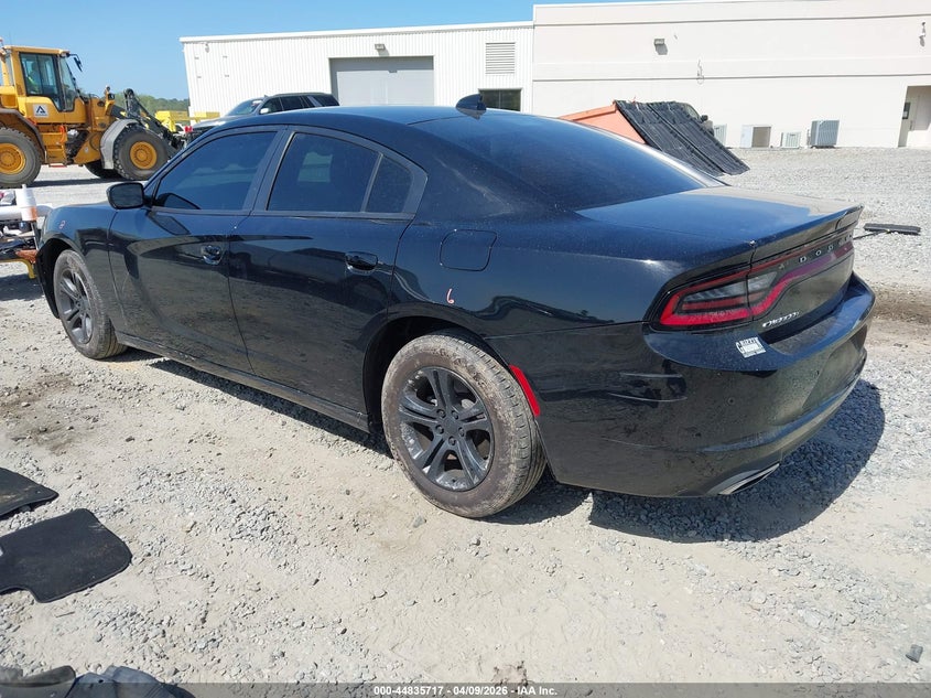 2023 Dodge Charger 3.6 Sxt black Lot 111044835717 Vin 2C3CDXBG1PH529469