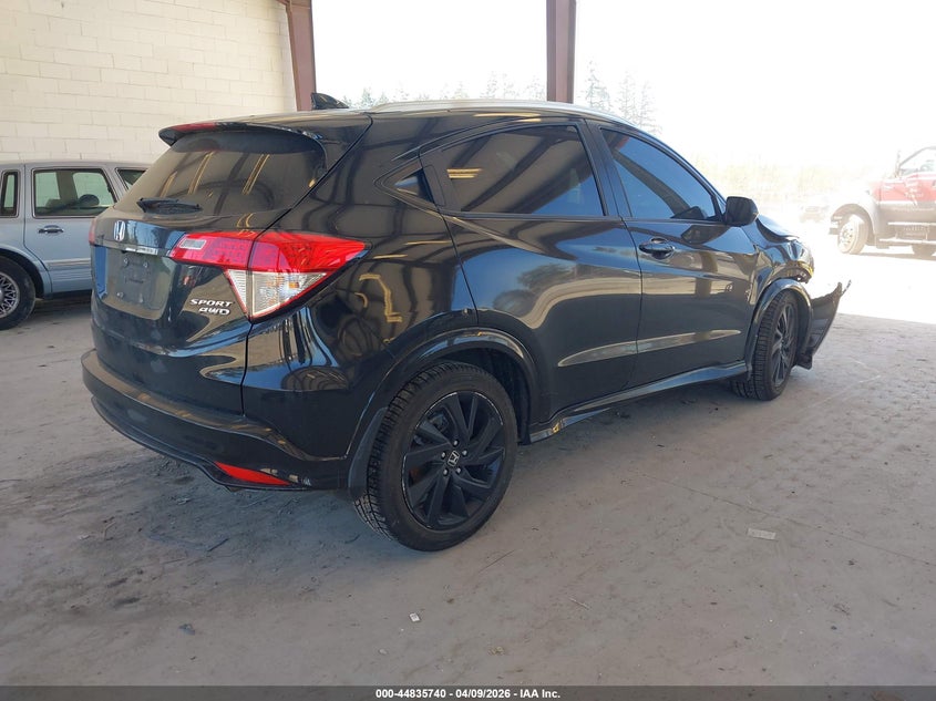 VIN 3CZRU6H15MM732293 2021 HONDA HR-V AWD SPORT