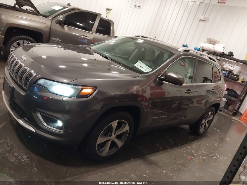 2019 Jeep Cherokee 3.2 Limited 4X4 grey Lot 111044835743 Vin 1C4PJMDX3KD464681