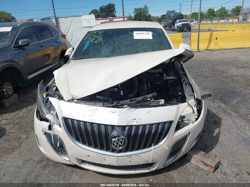 2014 Buick Regal Gs VIN: 2G4GT5GX5E9224427 Lot: 44835748