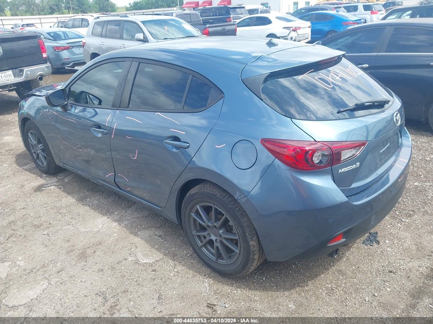 Vin: 3mzbm1k75fm177076, lot: 45333051, mazda mazda3 i sport 20153