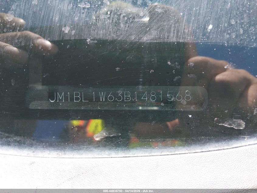 2011 Mazda Mazda3 S Grand Touring VIN: JM1BL1W63B1481568 Lot: 44835780