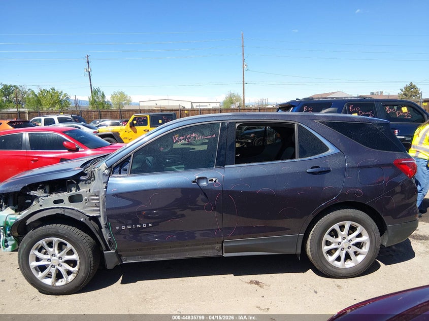 2019 Chevrolet Equinox Lt VIN: 3GNAXUEV1KS526524 Lot: 44835799