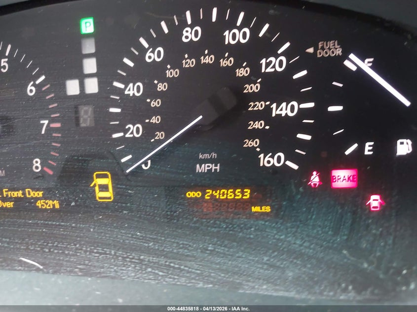 2004 Lexus Ls 430 VIN: JTHBN36F140143972 Lot: 44835818