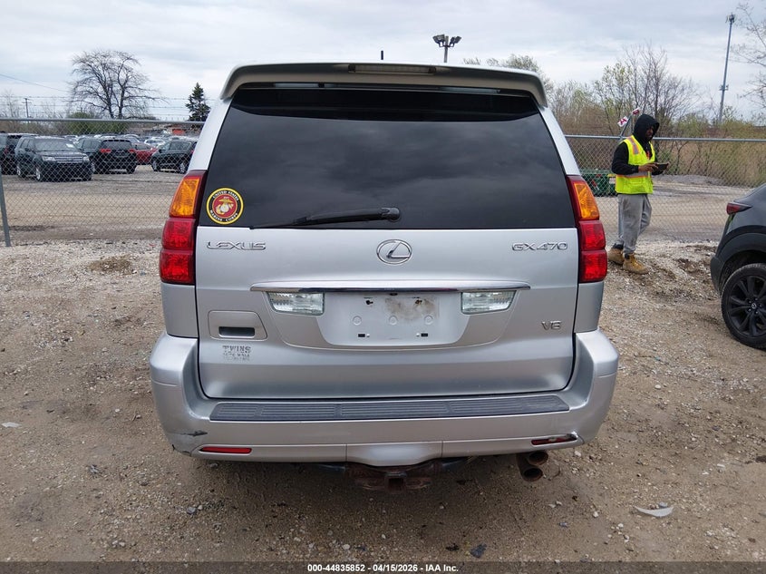 2007 Lexus Gx 470 VIN: JTJBT20X170134662 Lot: 44835852