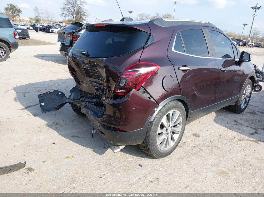 KL4CJASB1HB251098 2017 Buick Encore 1.4 Preferred purple