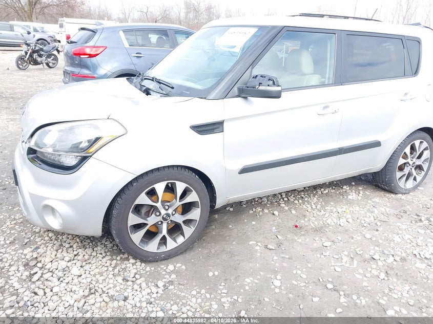 2013 Kia Soul 2.0 ! silver Lot 111044835982 Vin KNDJT2A68D7511530