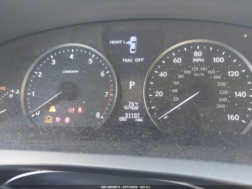 2017 Lexus Ls 460 L VIN: JTHGL5EF1H5057725 Lot: 44836013