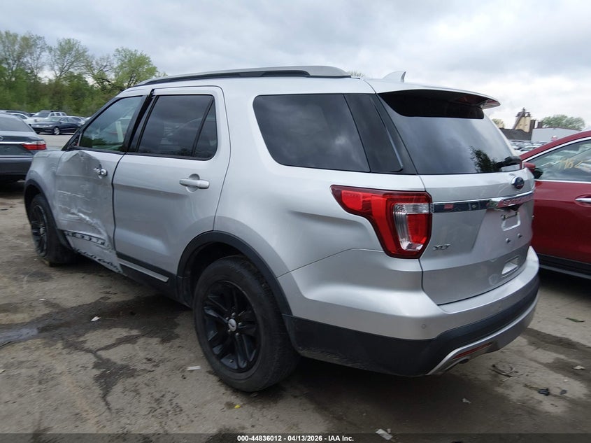 2016 Ford Explorer 2.3 Xlt silver Lot 111044836012 Vin 1FM5K7DH5GGC39601