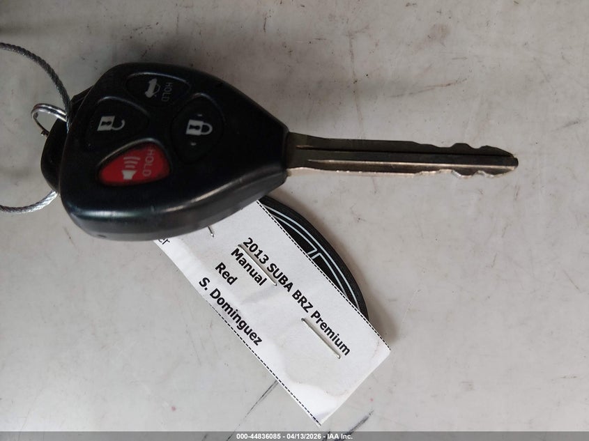 2013 Subaru Brz Premium VIN: JF1ZCAB10D1610786 Lot: 44836085