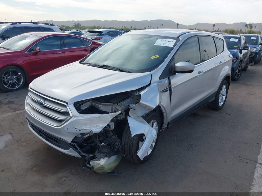 2017 Ford Escape 1.5 Se silver Lot 111044836105 Vin 1FMCU0GD1HUA15052