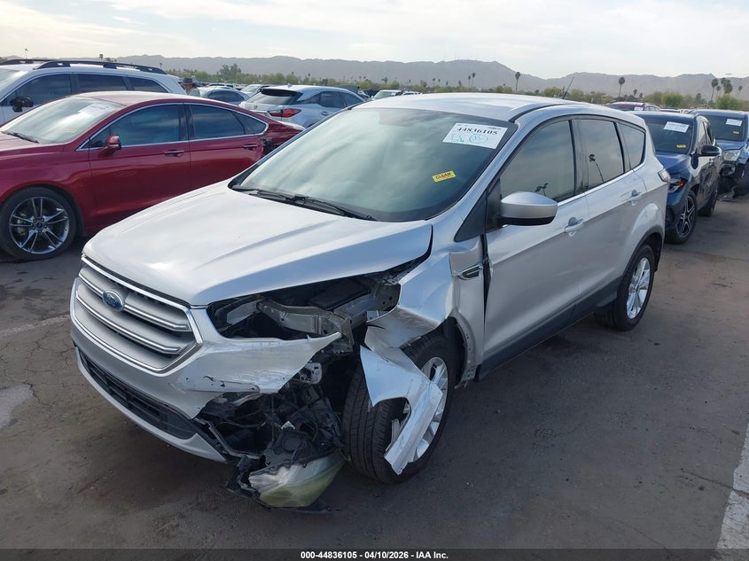 2017 Ford Escape 1.5 Se silver Lot 111044836105 Vin 1FMCU0GD1HUA15052