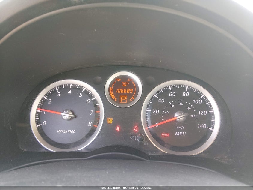 2011 Nissan Sentra 2.0Sr VIN: 3N1AB6AP5BL672898 Lot: 44836124