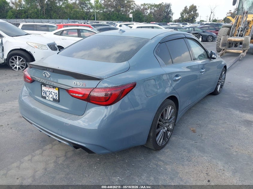 Vin: jn1fv7dp6mm850342, lot: 45333513, infiniti q50 red sport 400 20214
