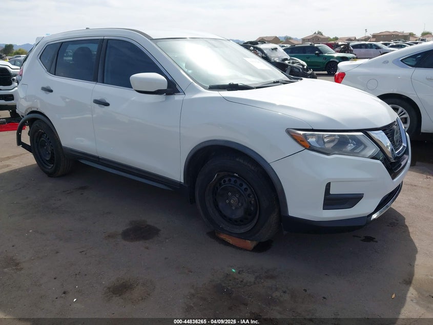 2018 Nissan Rogue 2.5 S white Lot 111044836265 Vin KNMAT2MT9JP557638