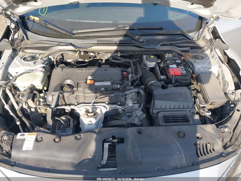2018 Honda Civic 2.0 Ex Silver Lot 111044836272 Vin 2HGFC2F78JH506966