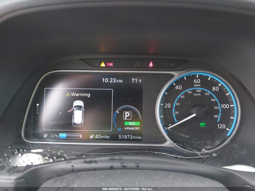 2018 Nissan Leaf Sv VIN: 1N4AZ1CP7JC307096 Lot: 44836314