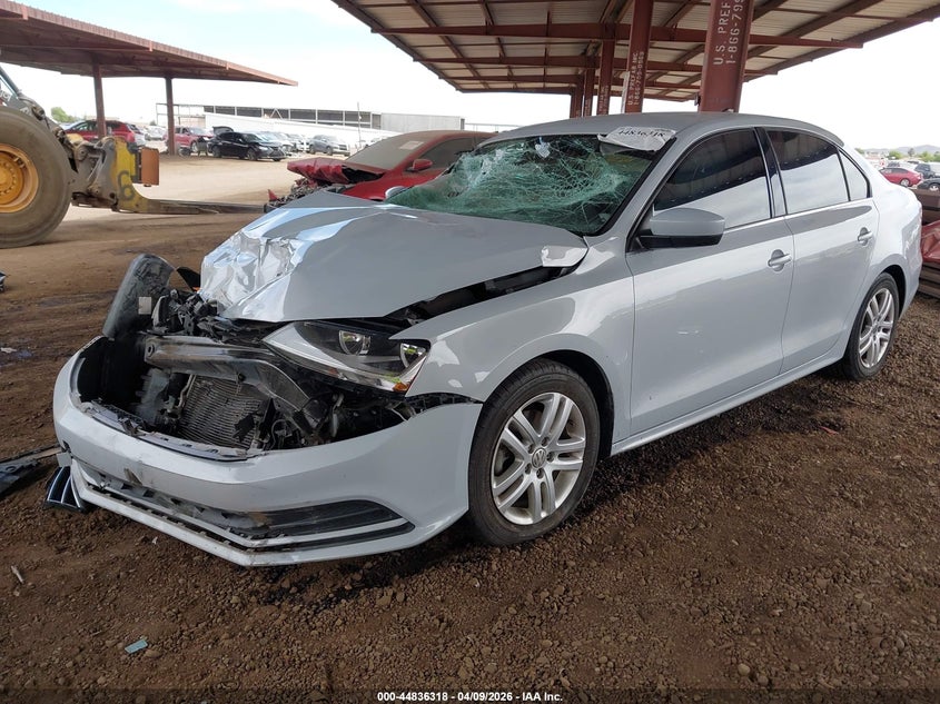 3VW2B7AJ5HM317023 2017 Volkswagen Jetta 1.4 1.4t S Grey