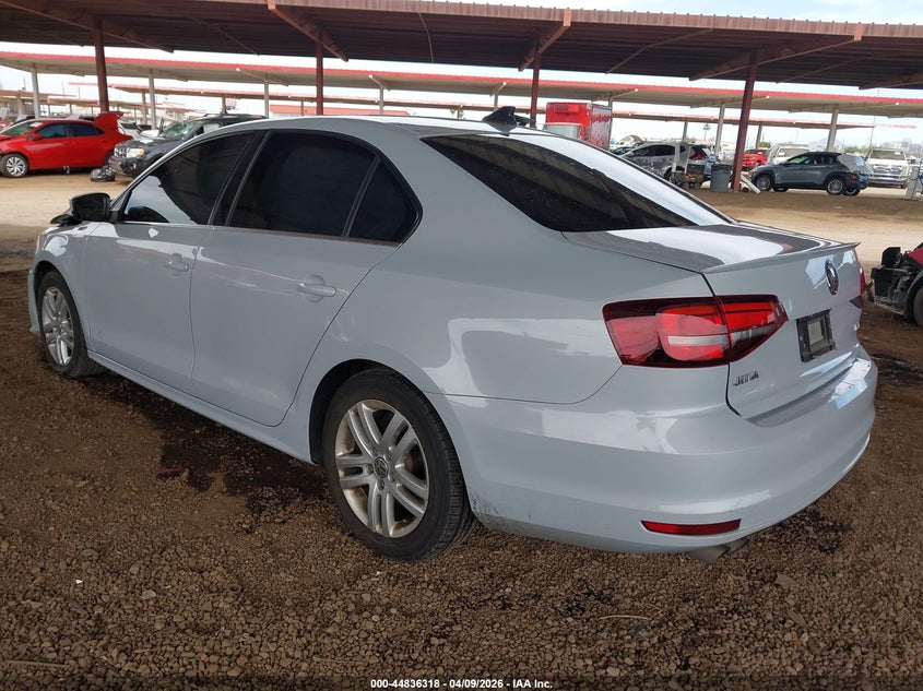 3VW2B7AJ5HM317023 2017 Volkswagen Jetta 1.4 1.4t S Grey