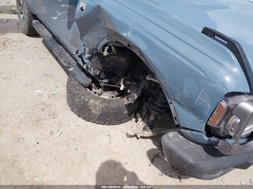 2022 Ford Bronco Big Bend VIN: 1FMDE5BH5NLA93781 Lot: 44836342