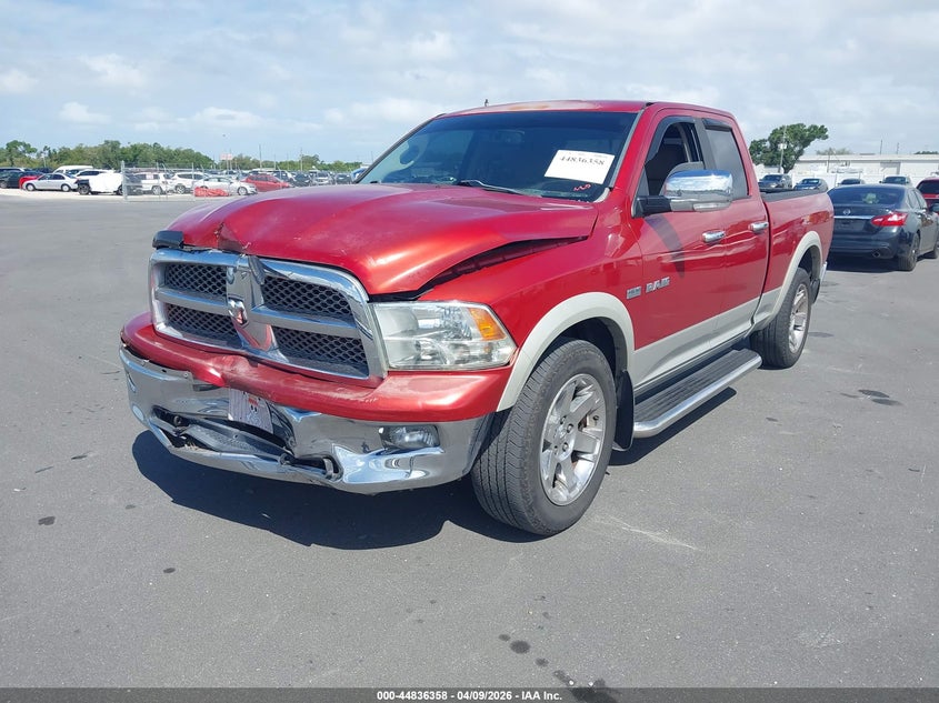 Vin: 1d7rv1gt3as254103, lot: 45333656, dodge ram 1500 laramie 20102