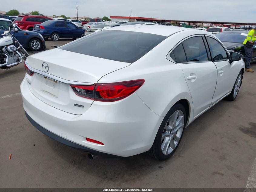 2016 Mazda 2.5 201 I Touring white Lot 111044836364 Vin JM1GJ1V53G1455404