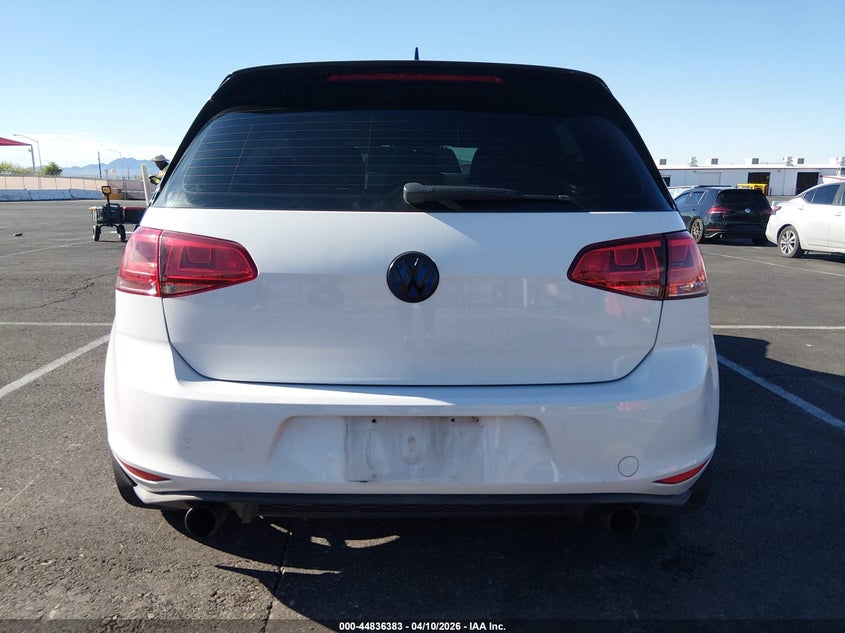 2017 Volkswagen Golf Gti Autobahn 4-Door/S 4-Door/Se 4-Door/Sport 4-Door VIN: 3VW447AU6HM047037 Lot: 44836383