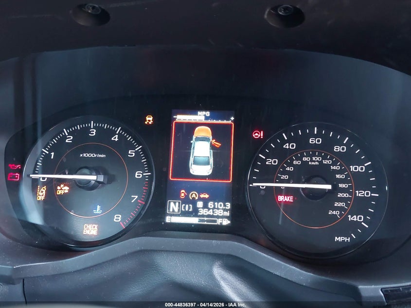 2021 Subaru Crosstrek VIN: JF2GTABCXM8319966 Lot: 44836397