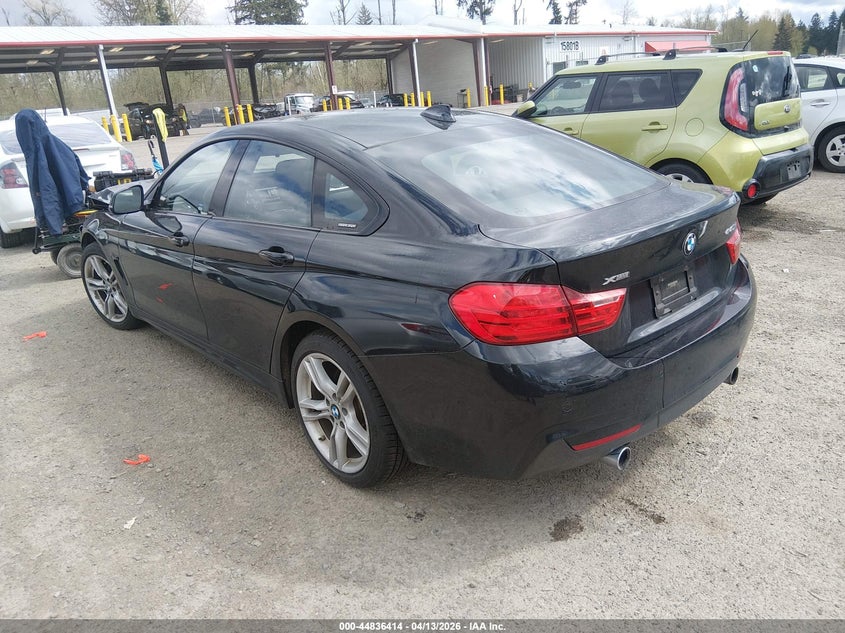 2017 BMW 4er 3.0 440I Gran Coupe xDrive black Lot 111044836414 Vin WBA4E5C31HG810842